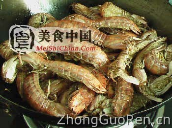 美食中国图片 - 椒盐皮皮虾(图解)