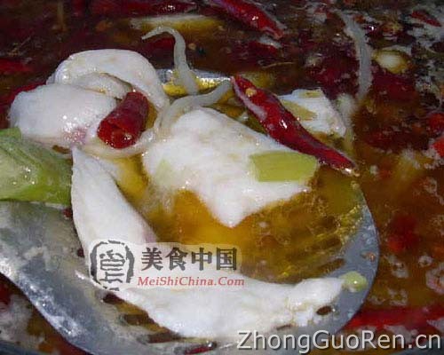 美食中国图片 - 四川水煮鱼火锅-全程图解