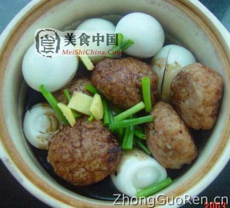 美食中国图片 - 狮子头卤蛋-全程图解