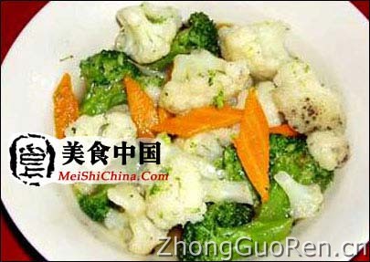 美食中国美食图片·美食厨房·热菜菜谱·腰果西兰花 - meishichina.com