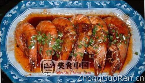 美食中国美食图片·美食厨房·热菜菜谱·干烧对虾 - meishichina.com