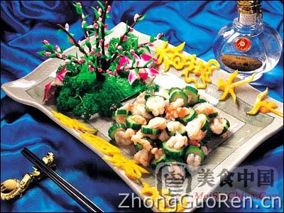 美食中国美食图片·美食厨房·热菜菜谱·香满脆环虾 - meishichina.com