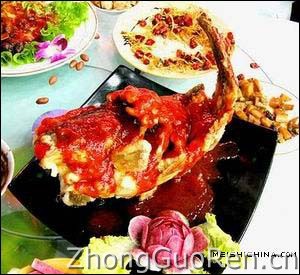 美食中国美食图片·美食厨房·热菜菜谱·番茄松鼠鱼 - meishichina.com