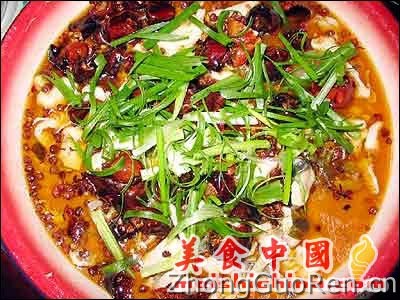 美食中国美食图片·美食厨房·热菜菜谱·水煮活鱼-meishichina.com