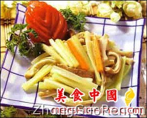 美食中国美食图片·美食厨房·热菜菜谱·西芹炒肚条-meishichina.com