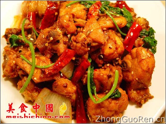 美食中国美食图片·美食厨房·热菜菜谱·香辣醉鸡-meishichina.com