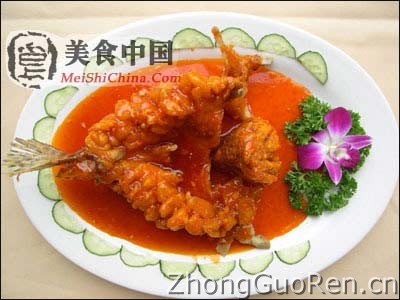 美食中国美食图片·美食厨房·风味小吃·西湖醋鱼-meishichina.com