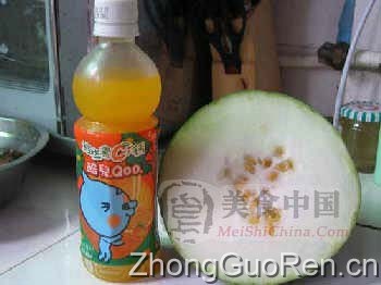 美食中国图片 - 果汁冬瓜-全程图解