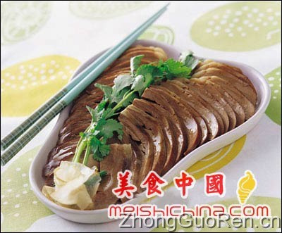 美食中国美食图片·美食厨房·凉菜菜谱·凉拌猪心-meishichina.com