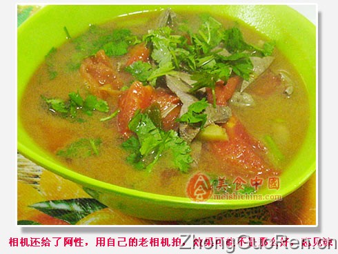 西红柿猪肝汤