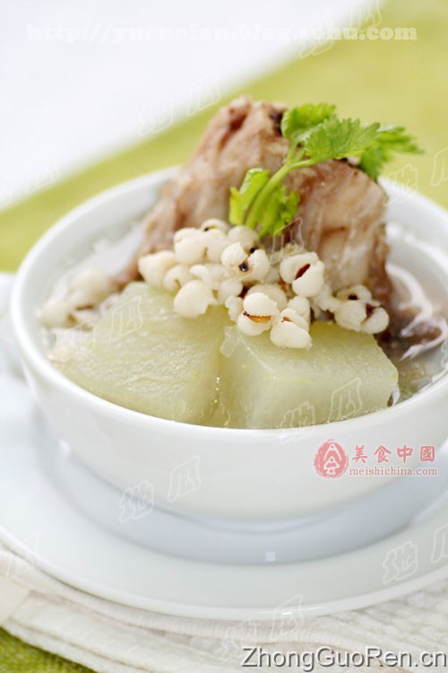 冬瓜薏米煲排骨