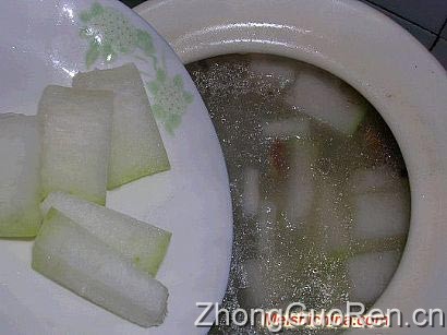 冬瓜排骨汤图解做法·美食中国图片-meishichina.com