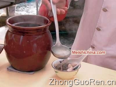 猪手煲黄豆的图解做法·美食中国图片-meishichina.com