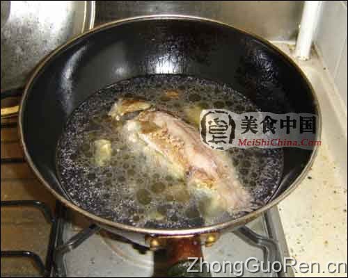 美食中国图片 - 奶白鲫鱼汤-全程图解
