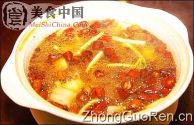 美食中国美食图片·美食厨房·汤煲菜谱·冬天里的羊肉汤锅-meishichina.com