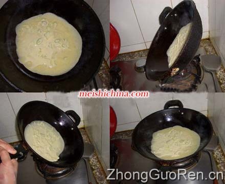 早餐鸡蛋饼详细图解·美食中国图片-meishichina.com