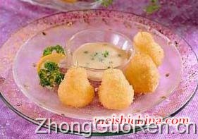 炸梨球的做法·美食中国图片-meishichina.com