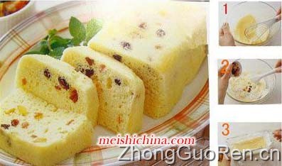 奶油可口蛋糕的做法·美食中国图片-meishichina.com
