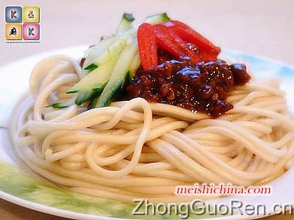 杂酱热干面的做法·美食中国图片-meishichina.com