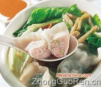 鸡肉水饺的做法·美食中国图片-meishichina.com