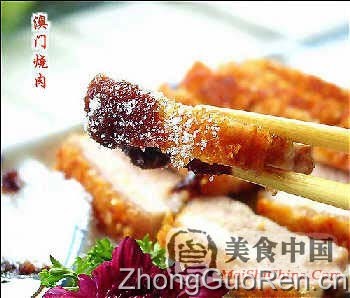 美食中国图片 - 澳门烧肉-全程图解