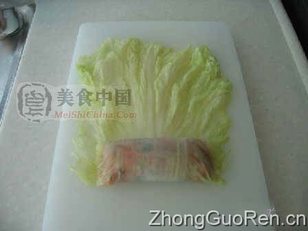 美食中国图片 - 翠玉白菜卷-全程图解