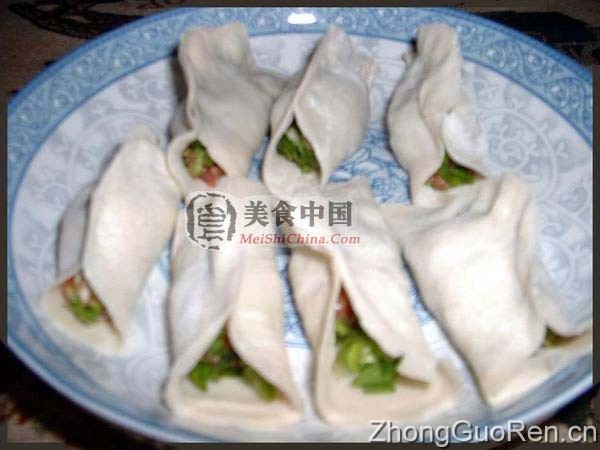 美食中国图片 - 全程图：跟我学做锅贴