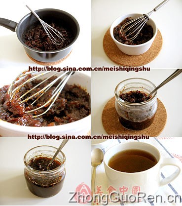 蜂蜜大枣茶+小米粥