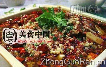 美食中国图片 - 川味儿特色名点名菜22道 水煮肉片