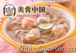 美食中国图片 - 虾仁丸子汤面