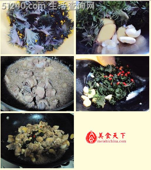 夏末秋初醒胃的好菜：紫苏焖鸭