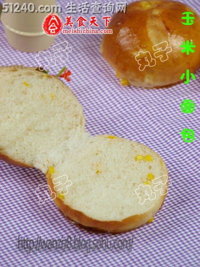 玉米小面包（白神酵母入）