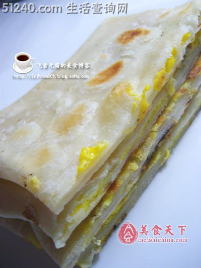 中国传统式早餐--鸡蛋灌饼