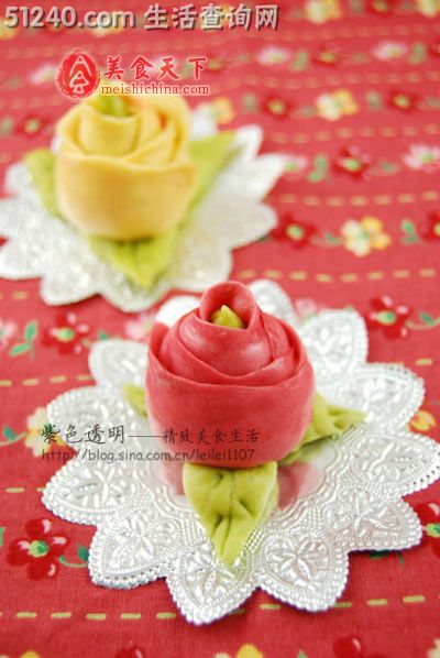 象征爱情的年菜玫瑰花包