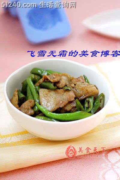 杭椒小炒肉：看菜和肉如何在锅中一气呵成