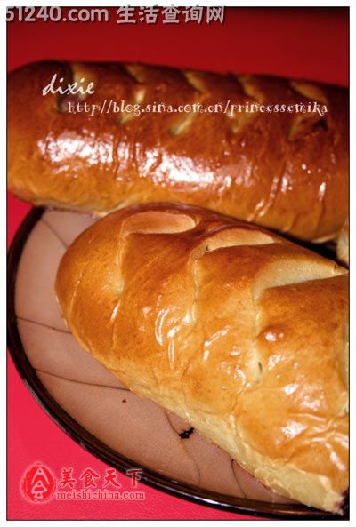 抹茶桑葚芝士面包