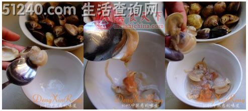 厨事儿小窍门：生取文蛤肉最便捷最快速的方法