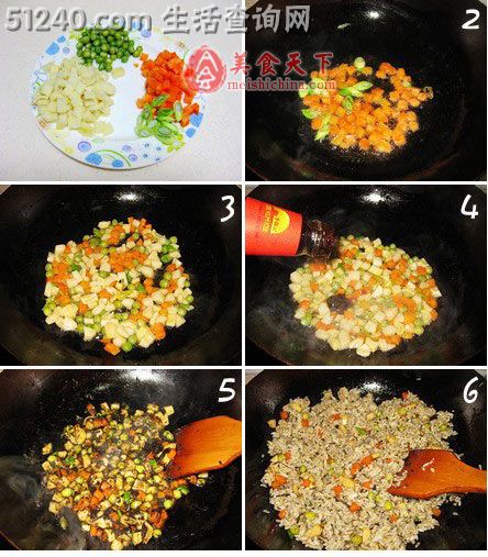 榄菜春笋素炒饭--春之味，鲜滋味（4）