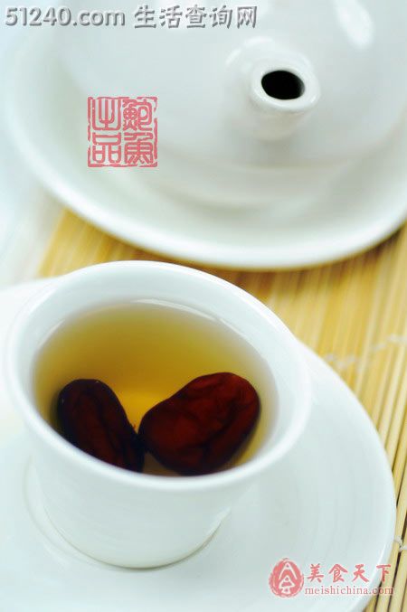 红枣大麦茶