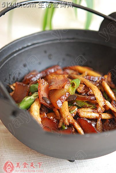 干香下饭—干锅茶树菇