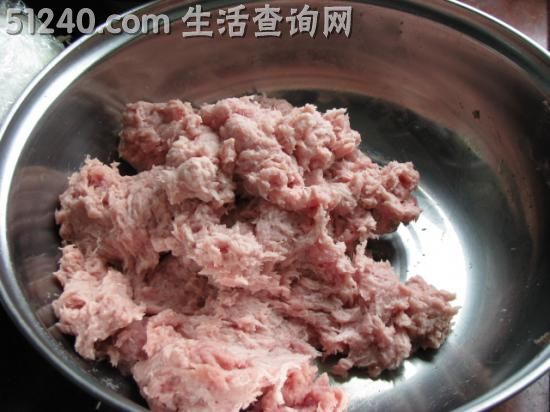 自制火锅料——肉丸子
