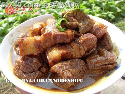 油豆腐炖肉