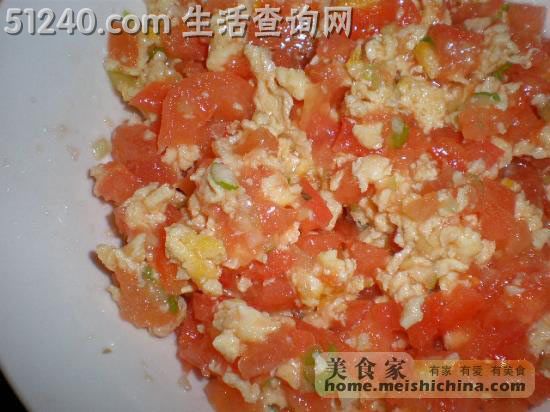 西红柿鸡蛋水饺