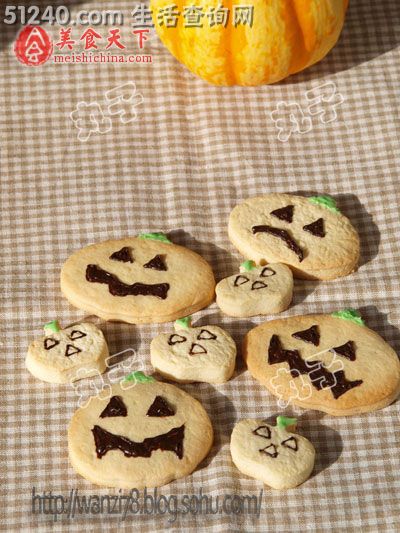 南瓜头饼干—Happy Halloween 