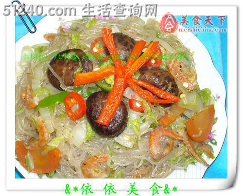 虾米粉丝烩大白菜