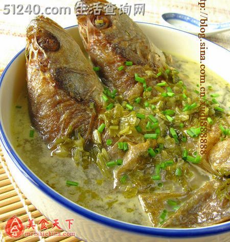 宁波人不可三天不吃的汤-雪菜黄鱼汤