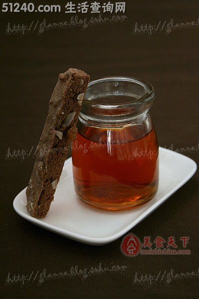 咖啡、红茶好伴侣-杏仁葡萄干饼干