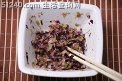 黑豆浆紫甘蓝肉龙