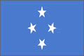 密克罗尼西亚国旗，密克罗尼西亚联邦国国旗