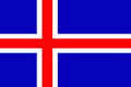 冰岛国旗，冰岛共和国国旗